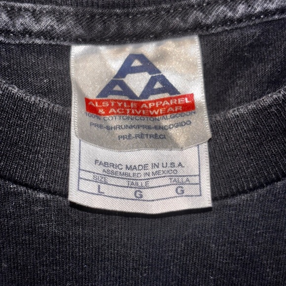 Y2K Blink 182 Mens L Self Titled Punk Music Concert Tour Album Black T Shirt Vtg - Picture 4 of 9